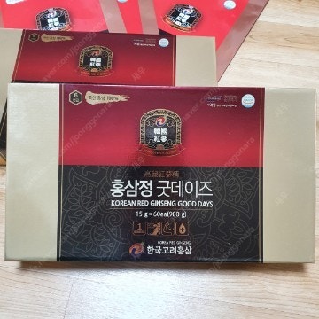 홍삼정 굿데이즈 15g x 60포 선물받은 새상품 총 4박스 정말 저렴하게 넘깁니다!!! 선물용최고