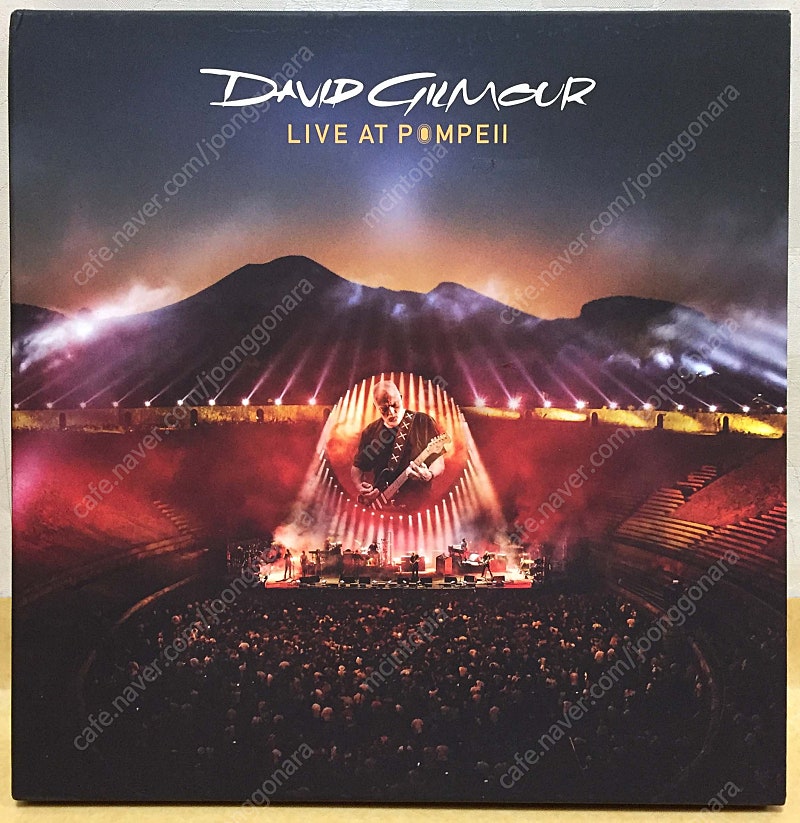 LP ; david gilmour - live at pompeii 데이비드 길모어 폼페이 라이브 핑크 플로이드 pink floyd 박스 엘피