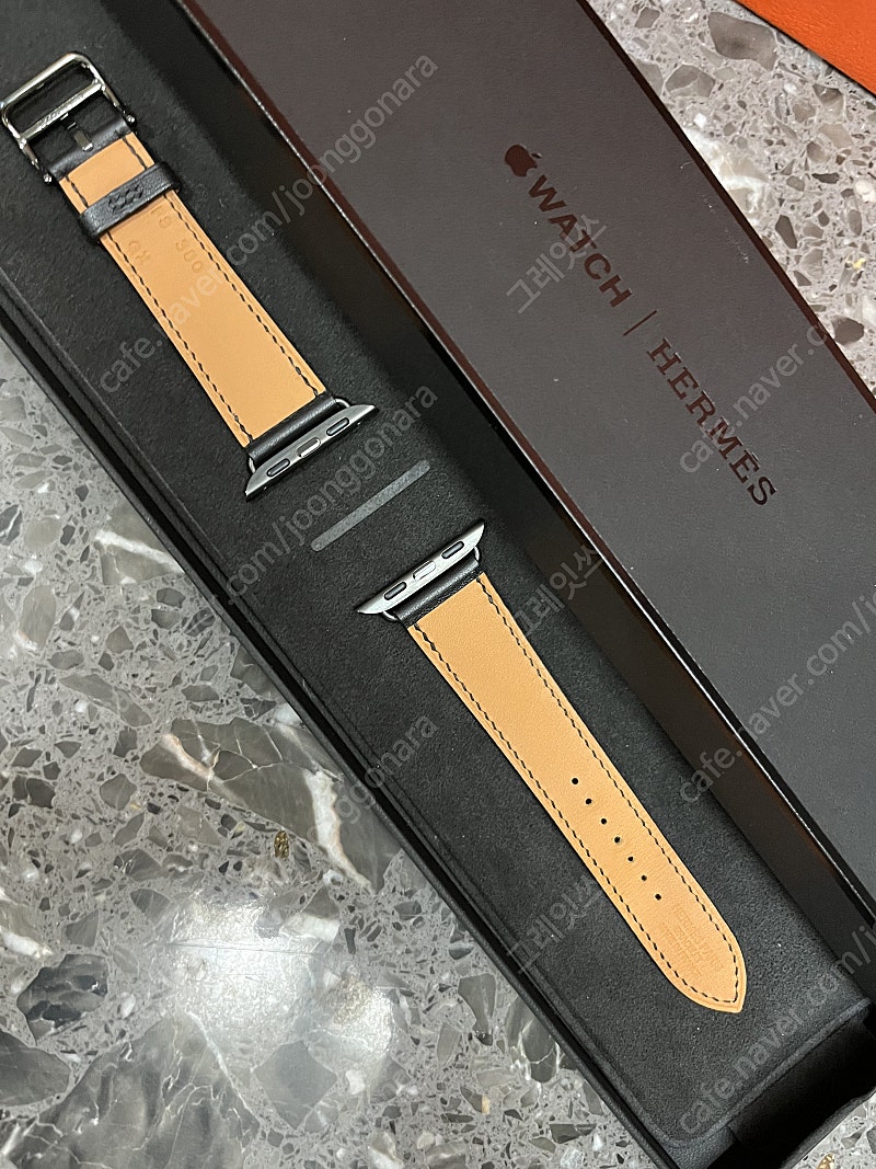 에르메스 애플워치 40mm 느와르 스트랩--1