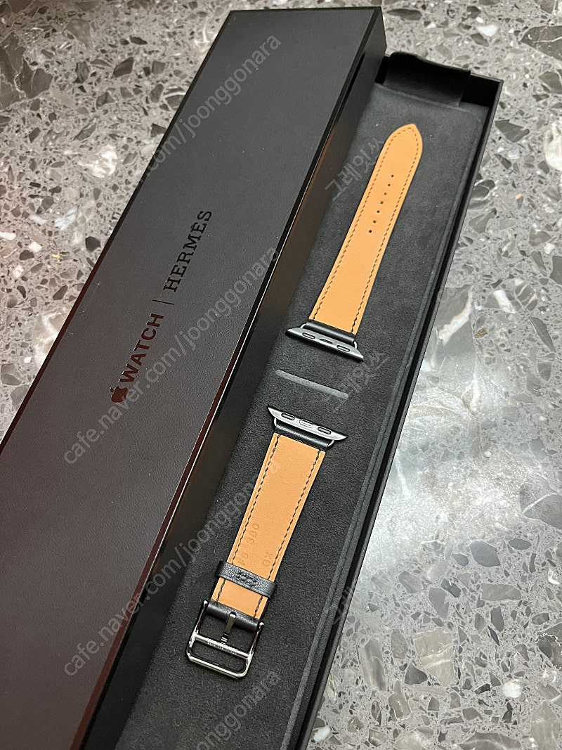 에르메스 애플워치 40mm 느와르 스트랩--2