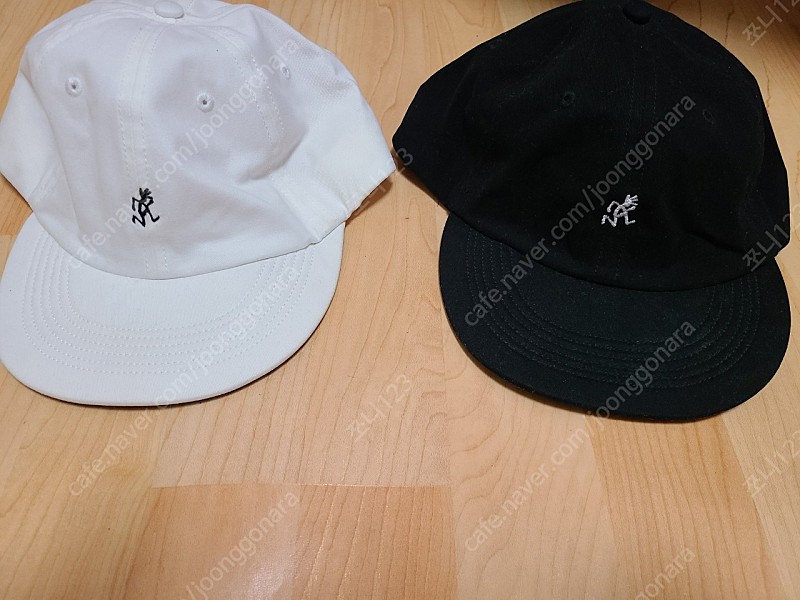 그라미치 모자 (검-흰) 각각 판매요