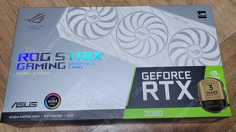RTX3080 화이트스트릭스 그래픽카드 판매