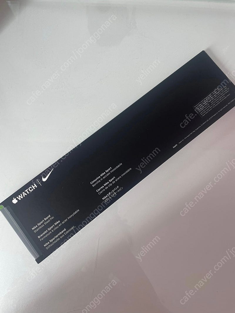 (미개봉) 애플워치 나이키 스포츠밴드 (41mm) 퓨어플래티넘
