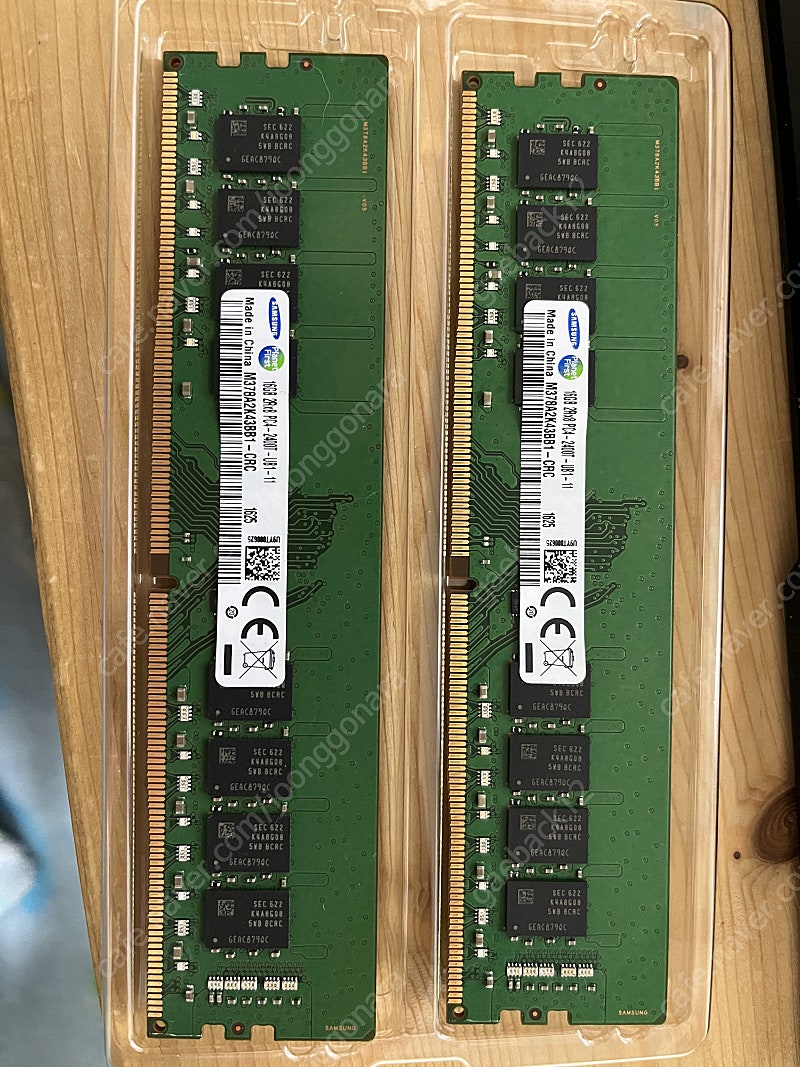 DDR4 8GBx2 (16GB) 삼성 B다이