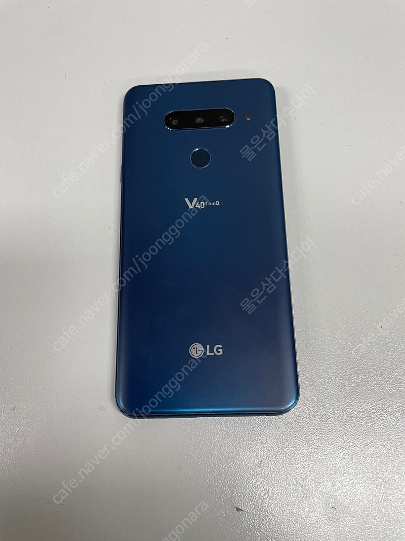 LG V40 128기가 블루 무잔상 액정깨끗 게임용폰 6만원 판매해요