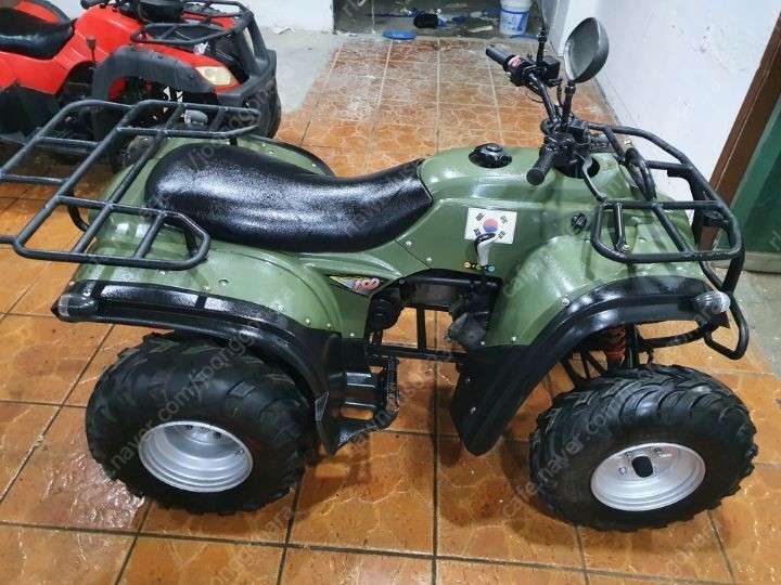ATV 사륜 사발이 대림 올코트150 국방색 깔끔한 네발오토바이 판매합니다
