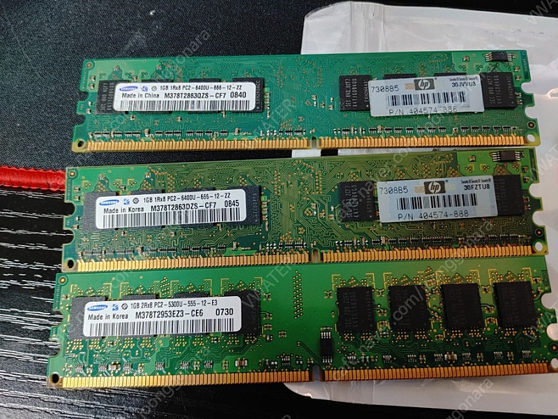 PC용 DDR2 & DDR3, 노트북용 DDR4 램 [가격 내용 참고]