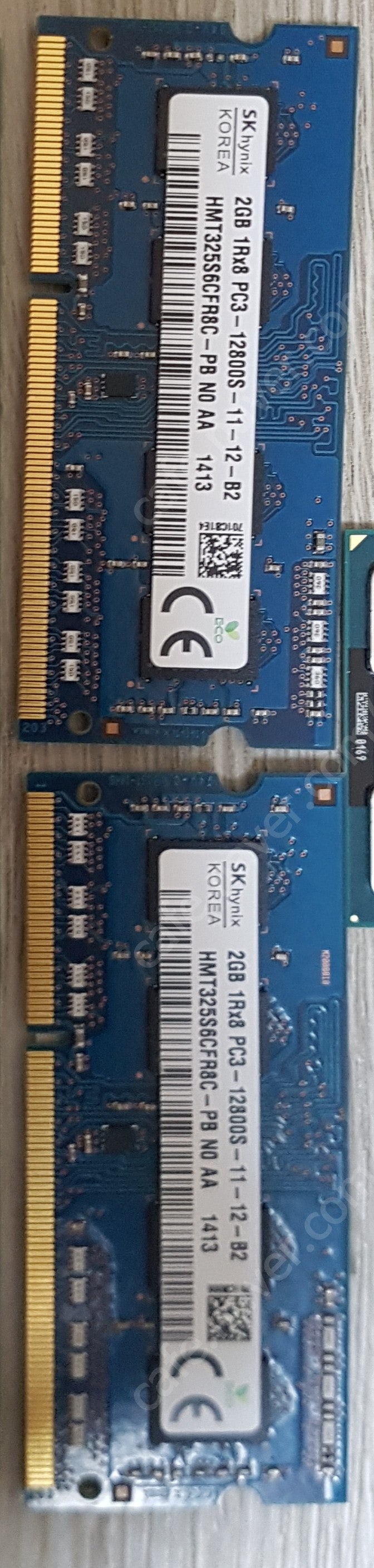 노트북 메모리 ddr3 2gb (4gb)