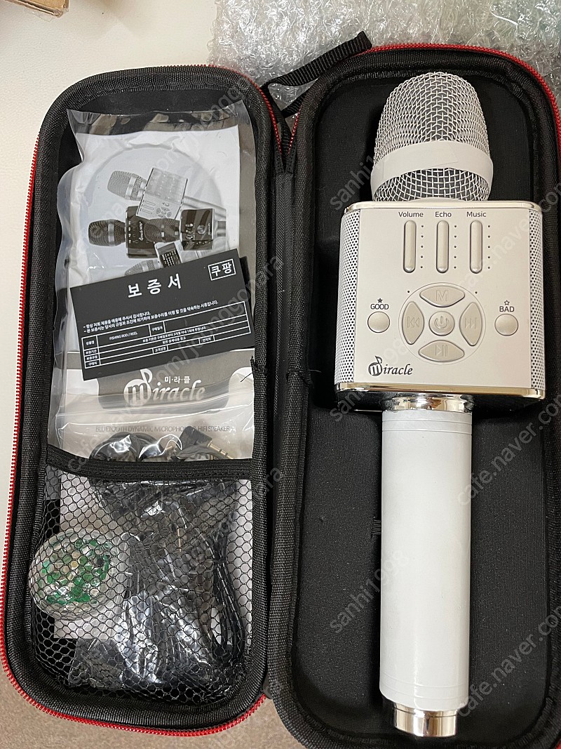 미라클 블루투스 마이크 미사용 극미중고 Miracle Mic Bluetooth M90