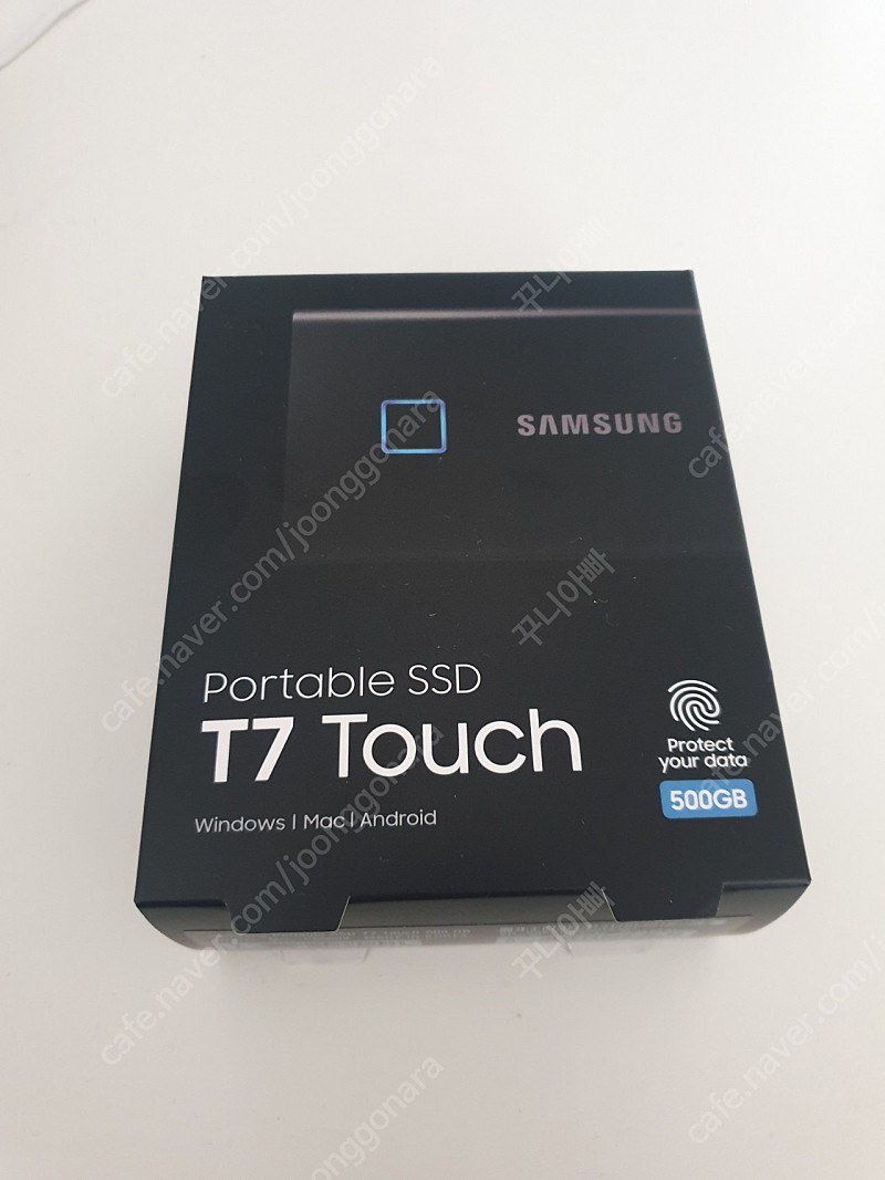 삼성 ssd t7 touch 500gb 미개봉 새제품 판매합니다.