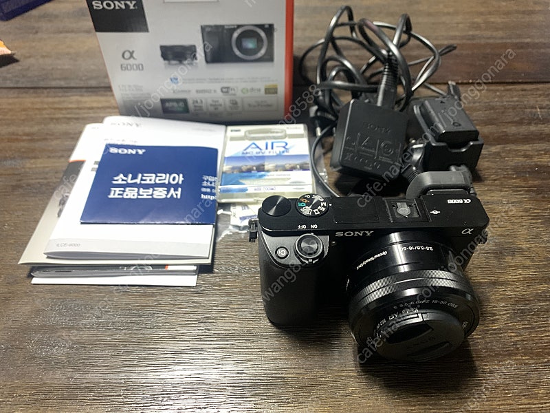 소니(SONY)A6000L 풀박스+16~50(번들렌즈)+16GB 5711컷