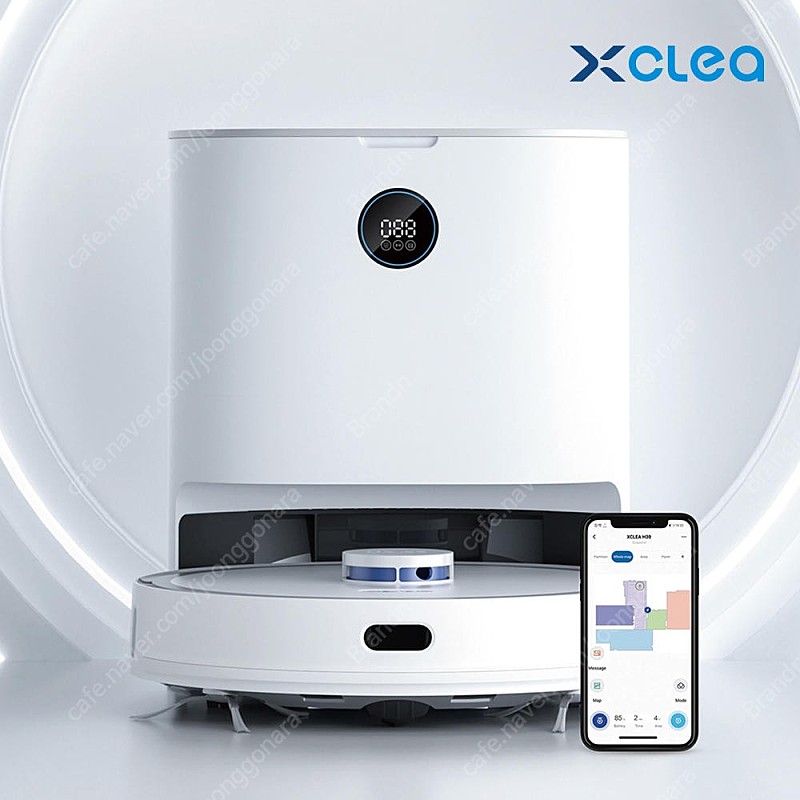[엑스클리어] XCLEA 로봇청소기 자동 먼지 비움 클린스테이션 포함