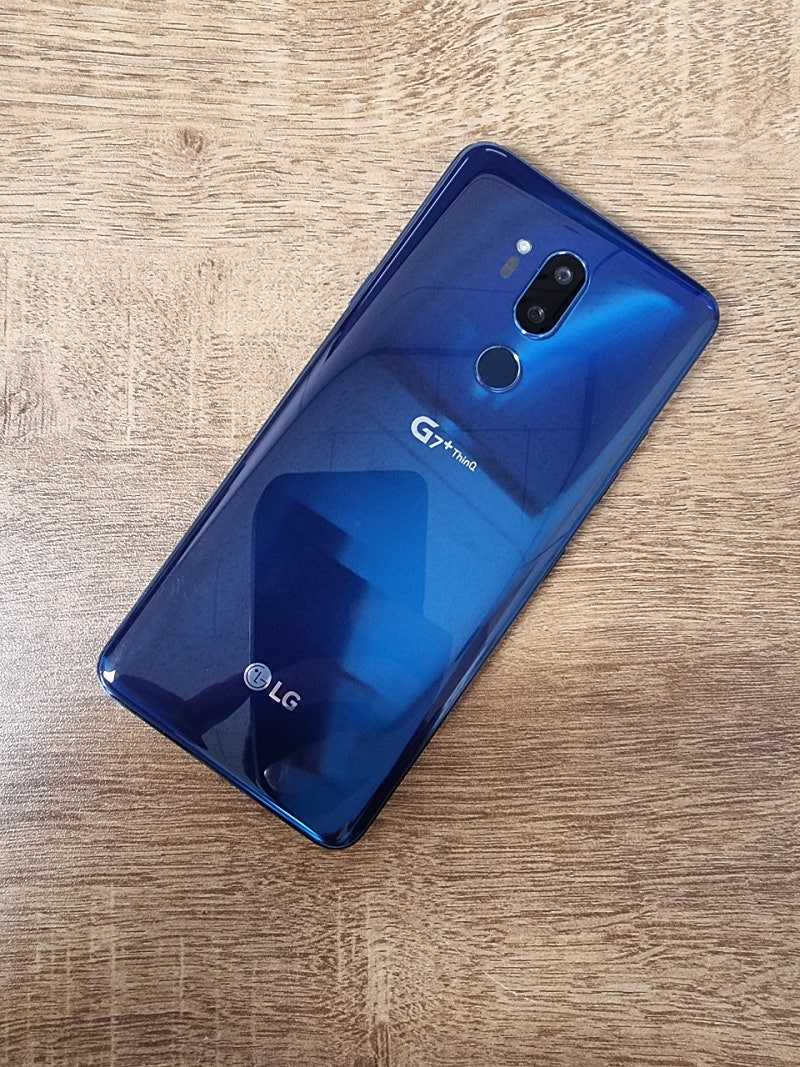 LG G7+ 128G 블루 무잔상깔끔폰 10만원팝니다