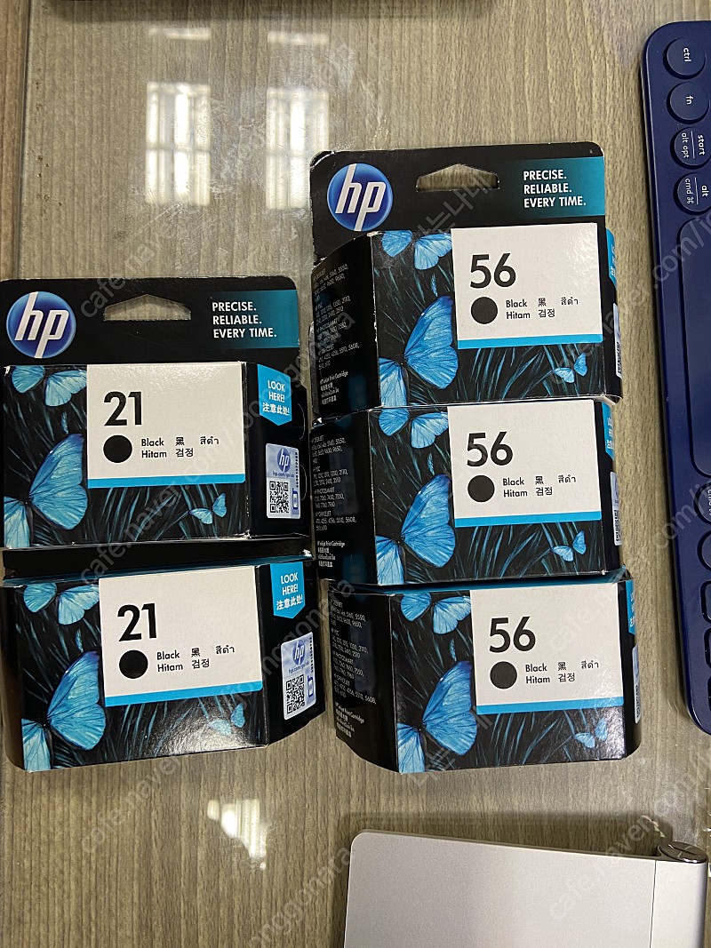 HP 프린트 잉크 흑백 1만, 칼라 1.5만