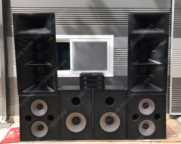 JBL 4645C + 4639 + 3632M/HF-T 스피커 시스템