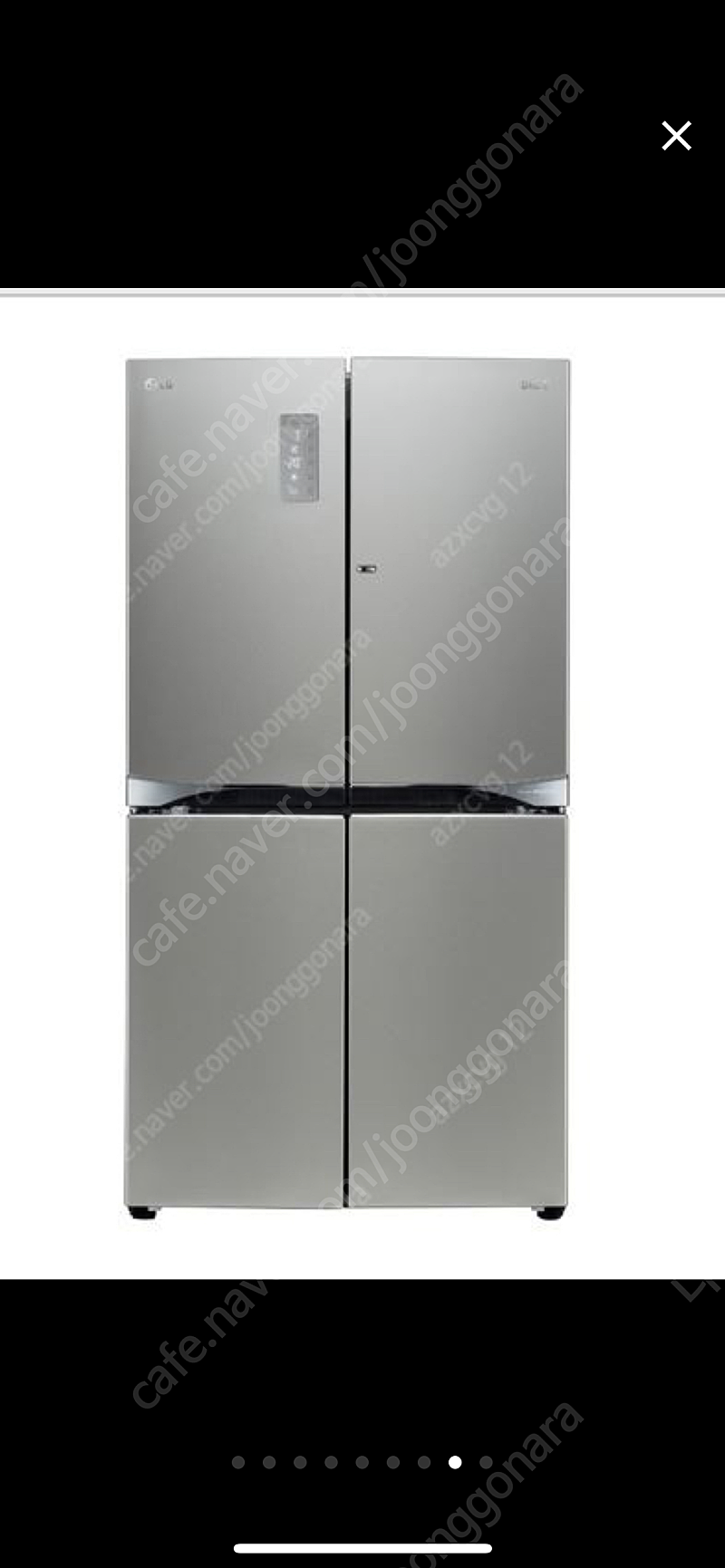 lg 디오스 양문형 냉장고 910L 17년 구매