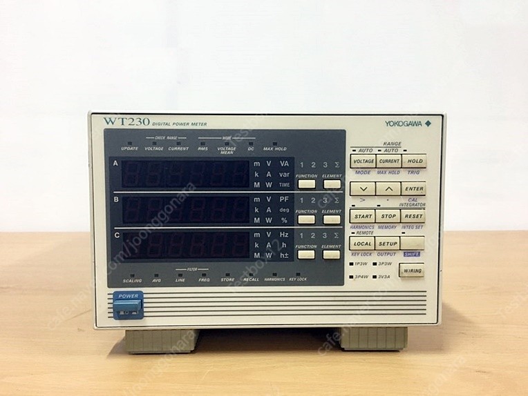 Yokogawa WT230 PowerMeter 요코가와 WT230 중고파워미터 제품 판매합니다.
