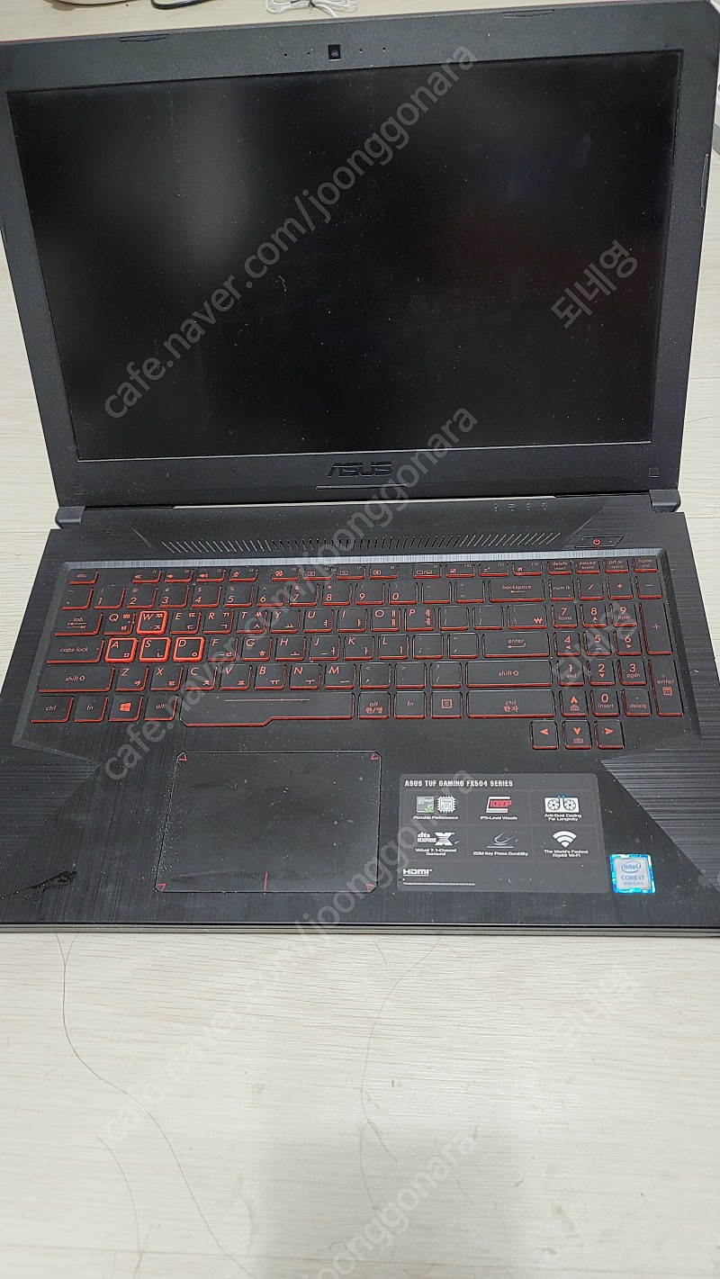 ASUS 게이밍노트북 FX504GM 판매