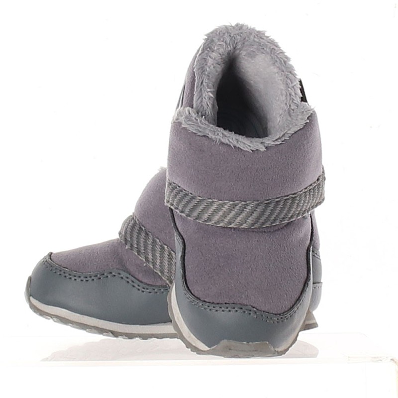 [코너마켓][UK 5.5][뉴발란스]NEW balance 남아 퍼플 그레이 겨울 아동 신발