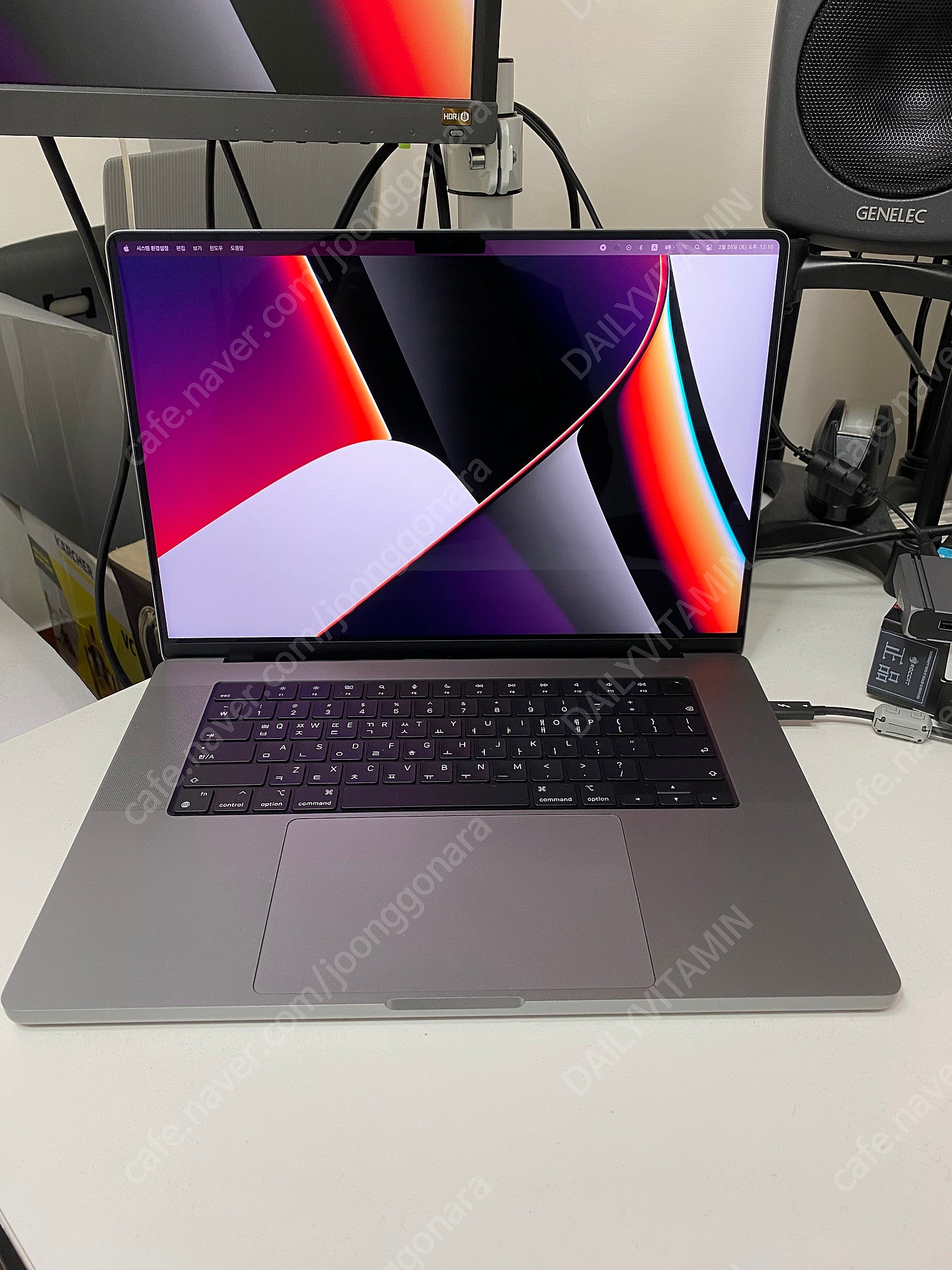 2021 MacBook Pro M1 Pro 16/512GB 스페이스 그레이