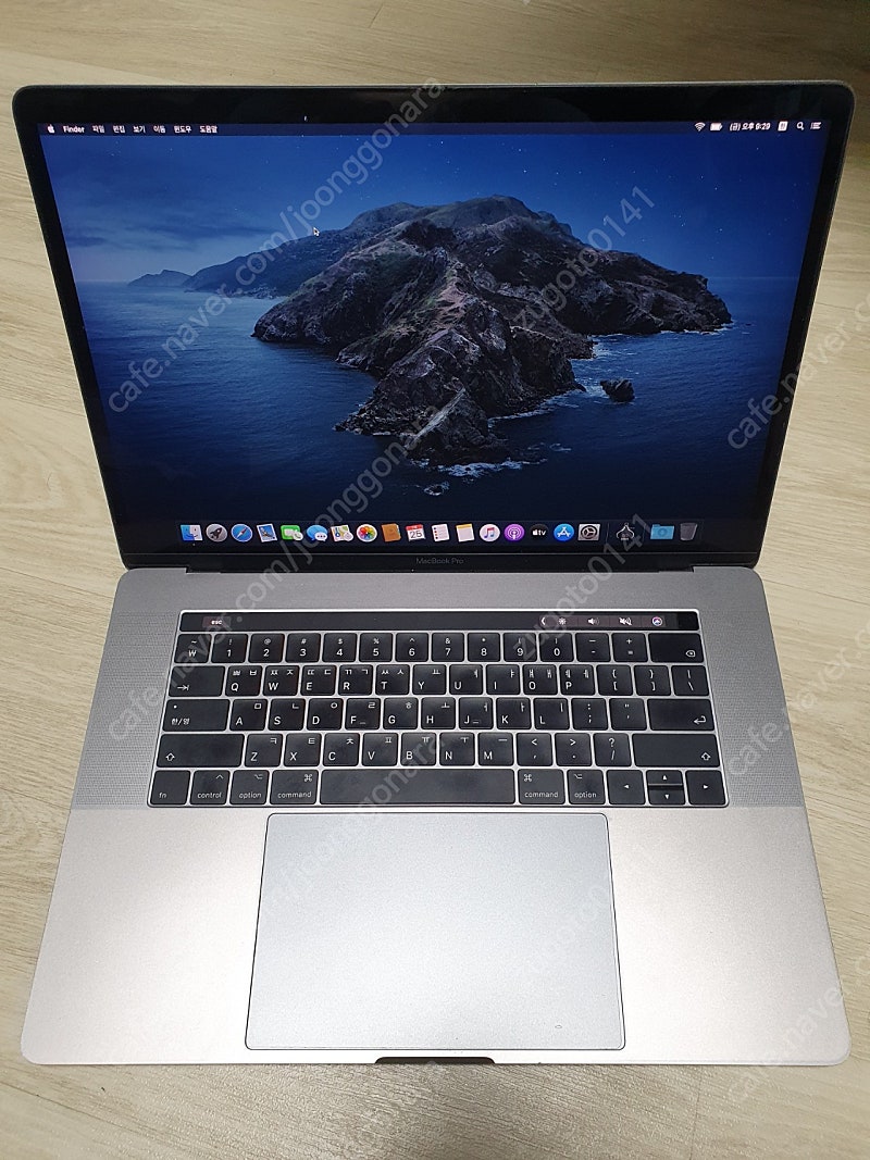 맥북프로 15인치 2017년형 터치바 CTO고급형--4