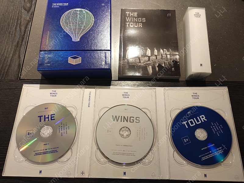 bts wings tour 윙즈 콘서트 DVD+ 매직샵 블루레이 일부