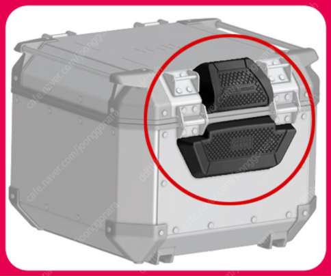 기비 탑박스 쿠션등받이 E157 아웃백 42L 전용 새제품