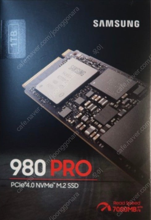 삼성 SSD 980 Pro, 1TB 미개봉 새상품 삽니다.