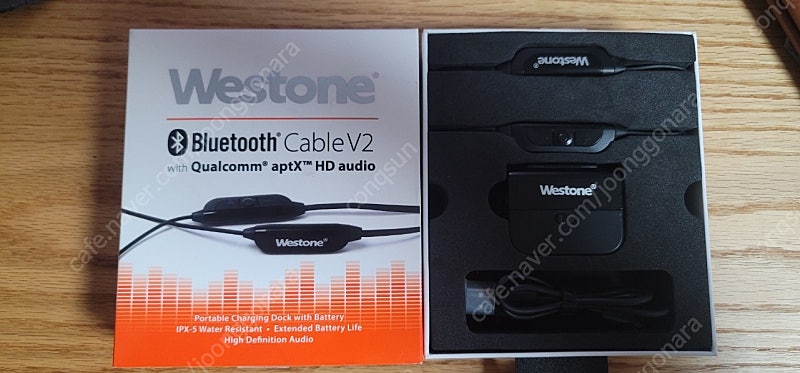 westone 웨스톤 bluetooth cable v2