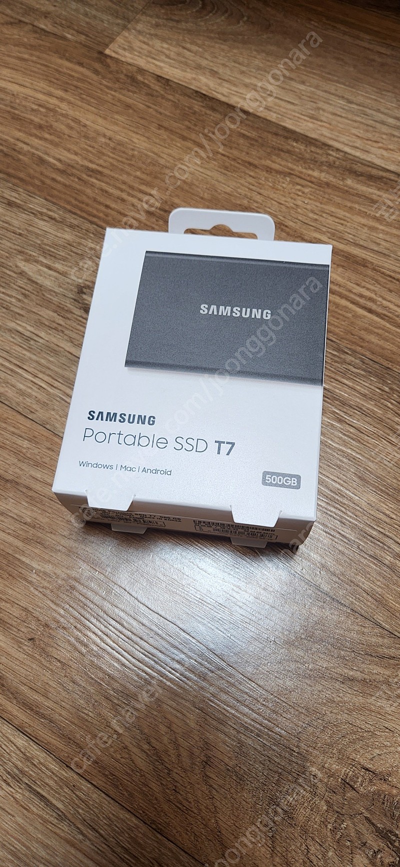 삼성전자 T7 외장 SSD 500GB [미개봉상품]
