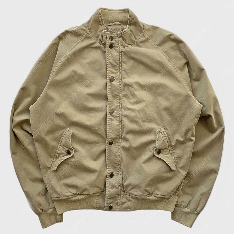 Barbour Washed Barrington 바버 블루종자켓 L