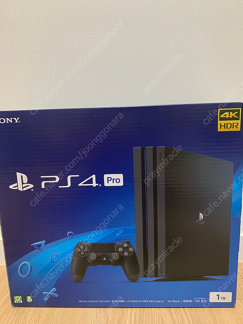 플스4 프로 ps4 pro CHU-7218B 풀박스 팝니다