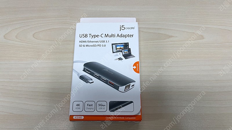 j5create USB Type C 멀티 어댑터 9 in 1 (JCD383) - 4K 60Hz