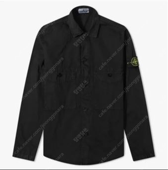 [새제품] 스톤아일랜드 오버셔츠 (블랙, XL, 40만)