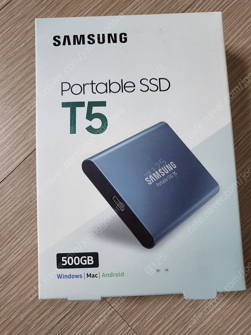 삼성외장하드 (portable ssd t5 500GB)