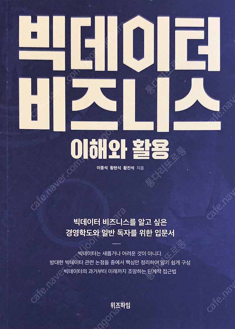 빅데이터 비즈니스 이해와 활용 위즈하임