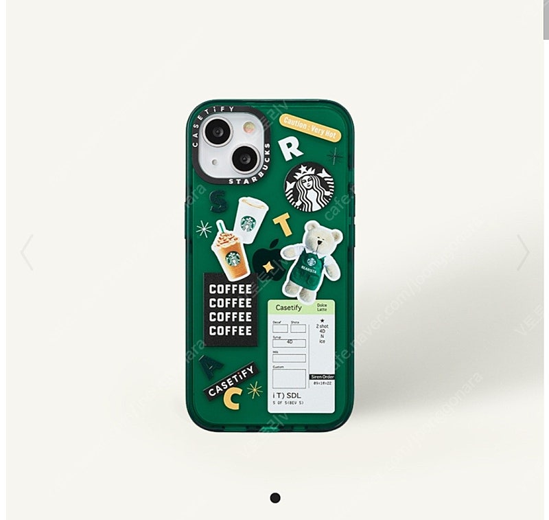 (택포정가)케이스티파이 스타벅스 아이폰13 아이콘 임팩트 케이스