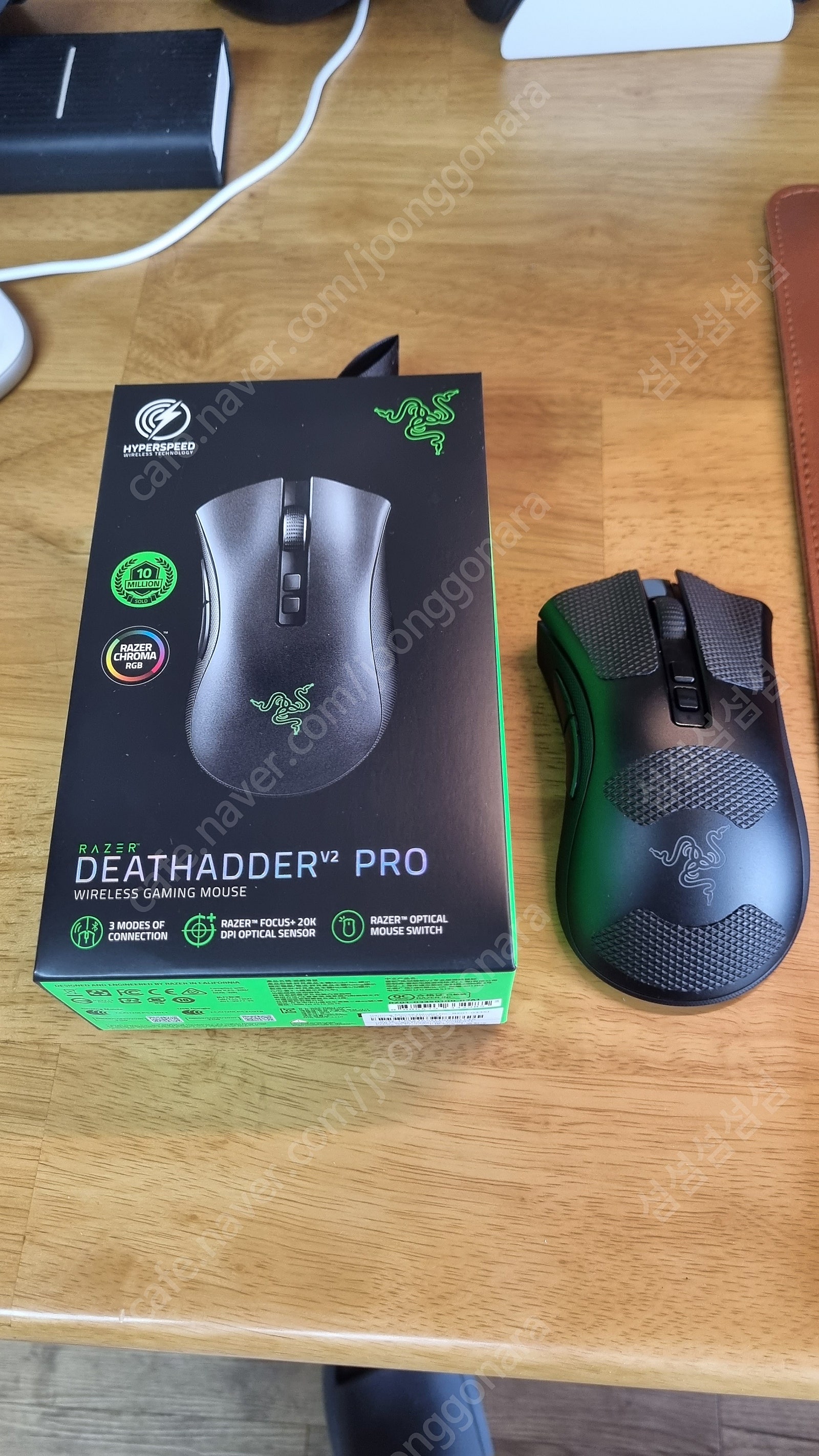 레이저 데스애더 V2 프로 (Razer Deathadder V2 Pro) 정품 신동급 판매 | 키보드/마우스/스피커 | 중고나라