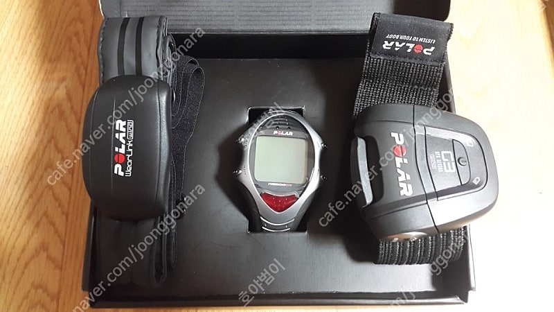(가격내림) Polar RX800CX + GPS 심박수 측정기 미사용 제품 판매합니다.