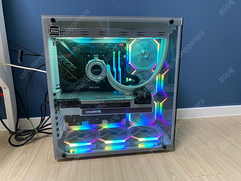 최고사양 컴퓨터 팝니다 RTX 3090, AMD 5950x, 벤큐 2746s