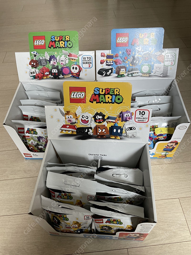 레고 슈퍼마리오 캐릭터팩 1, 2, 3 (30종 완세트) 일괄 판매합니다 - 박스 포함 71361 71386 71394