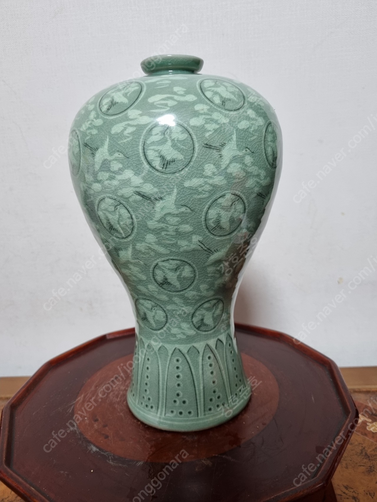 운학문 상감 청자 매병도자기.32cm. | 중고나라 카페에서 운영하는 공식 사이트