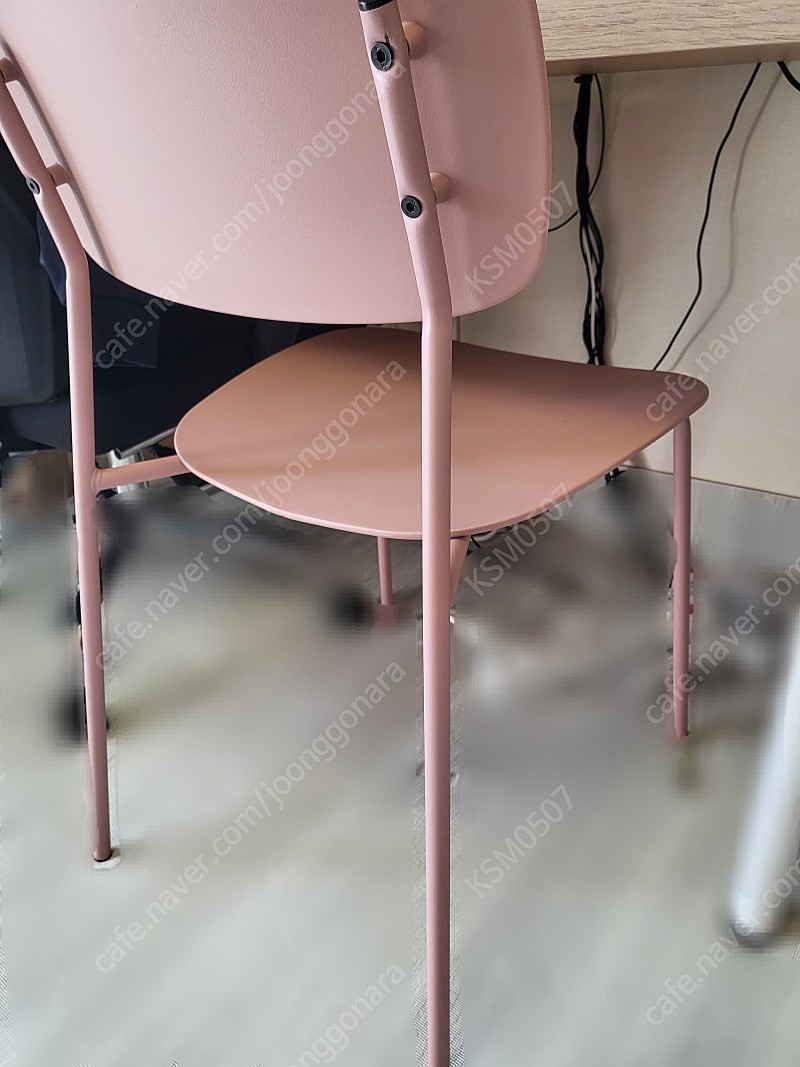 파스텔 카페체어 의자 롤리팝 철재의자
