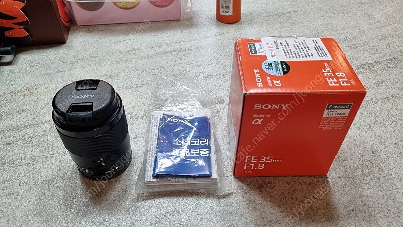 소니 풀프레임 렌즈 SEL35f18F(35.8) 판매합니다.