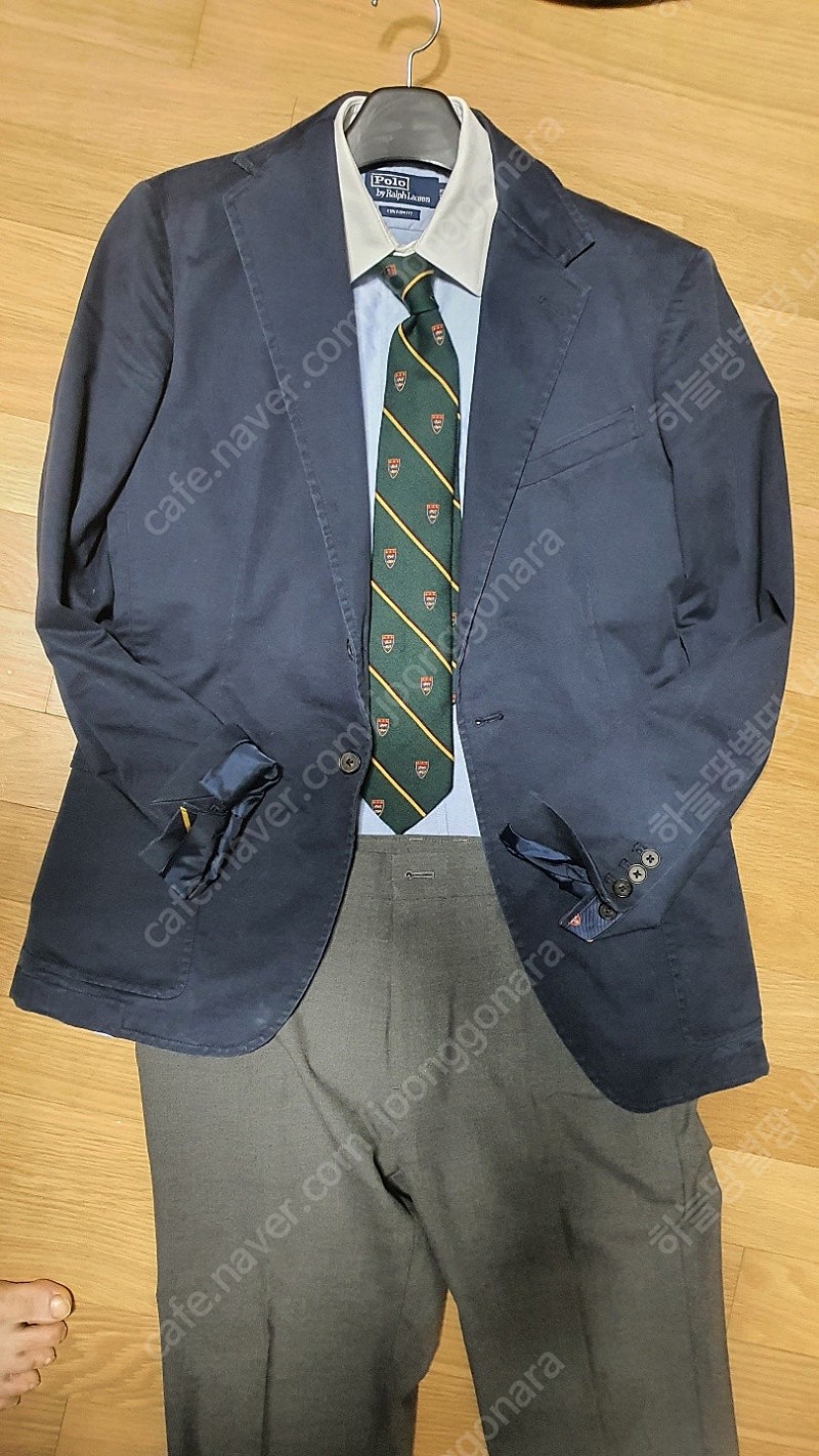 폴로 치노 네이비 면자켓 xs(95) 팝니다.