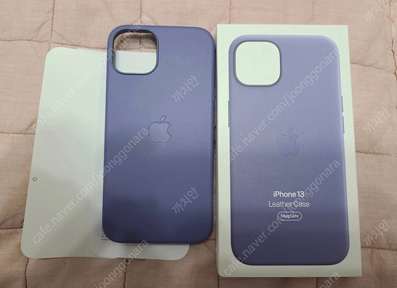 애플 아이폰13 맥세이프 가죽케이스 판매(위스테리아)