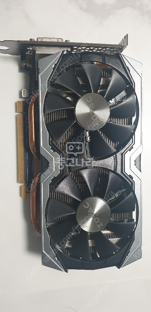 Zotac GTX 1060 6GB 최상위 라인 모델 판매합니다.