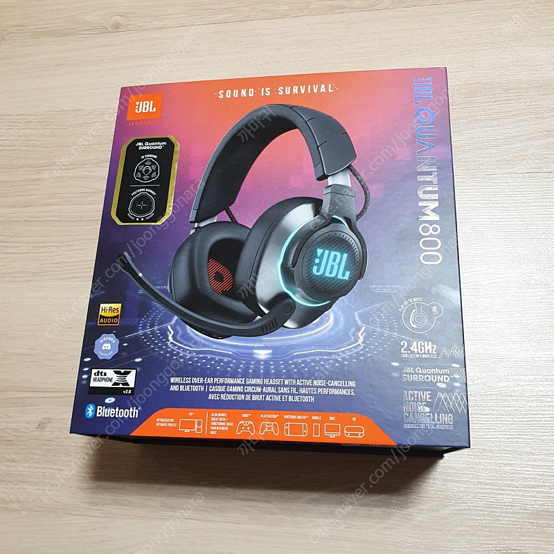 JBL QUANTUM 800 미개봉 무선 해드셋