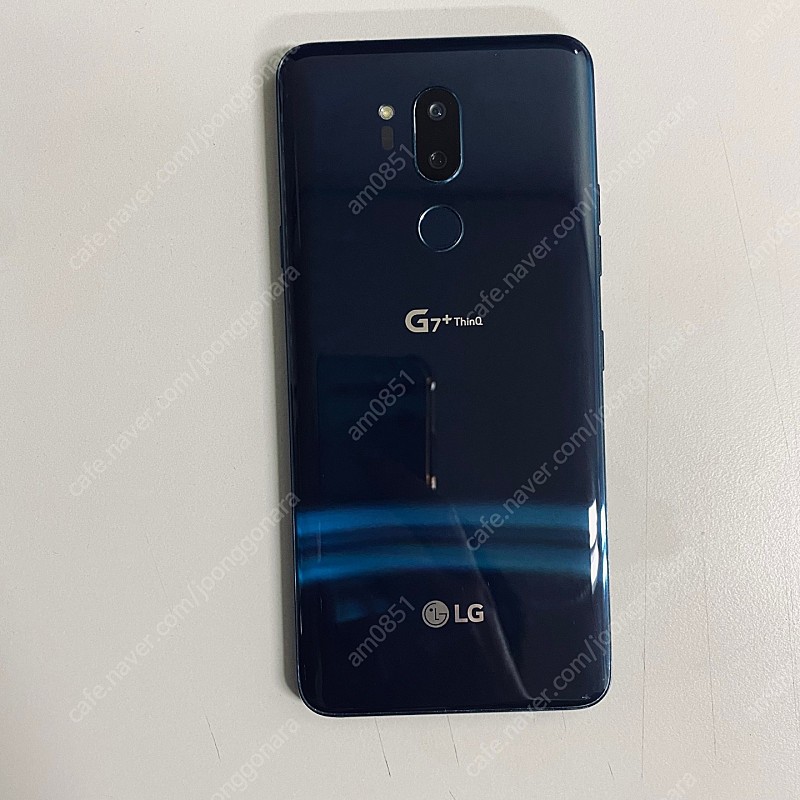 LG G7플러스 블루 128G 초S급 베터리싸이클0 12만원판매합니다!
