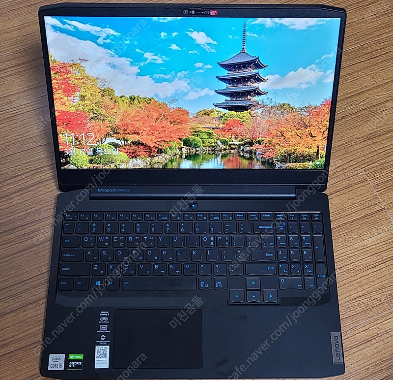 게이밍 노트북(레노버 ideapad/i5-10300H/RAM 16GB/SSD 768GB/GTX 1650Ti